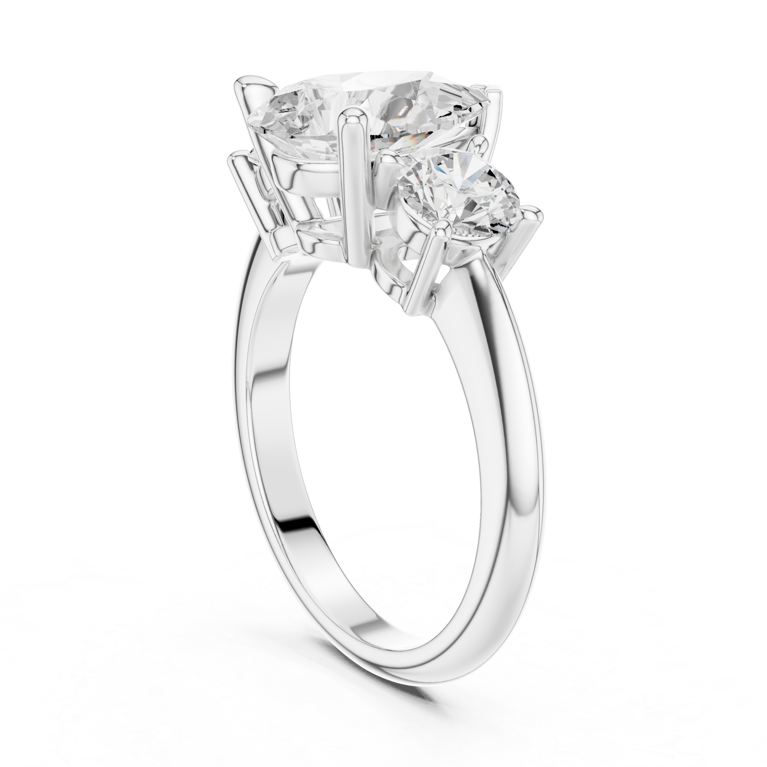 Gentle Charm Lab Grown Diamond Ring