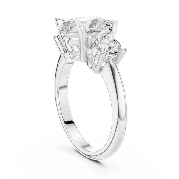 Gentle Charm Lab Grown Diamond Ring