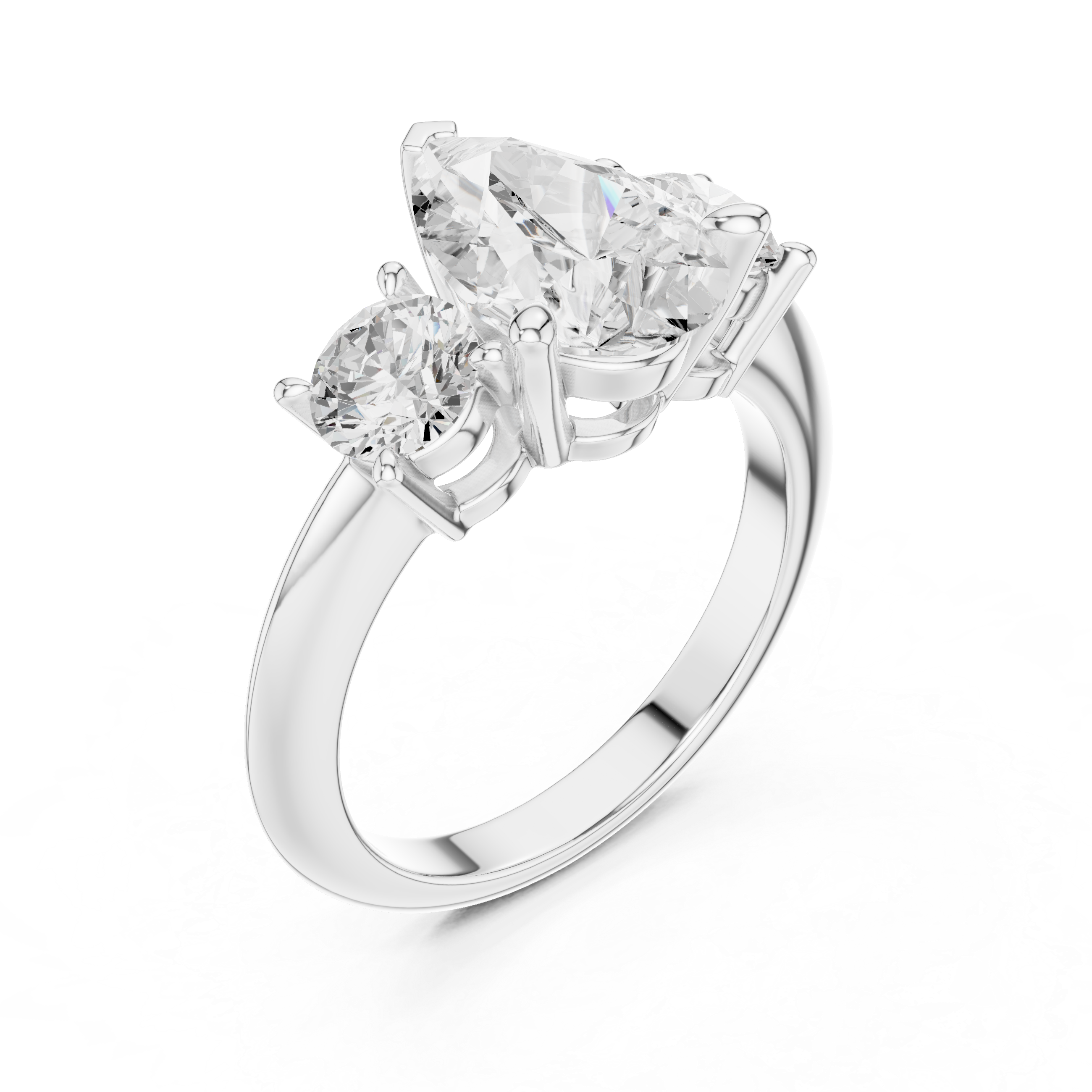 Gentle Charm Lab Grown Diamond Ring