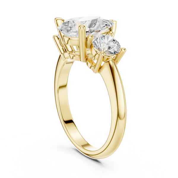 Gentle Charm Lab Grown Diamond Ring