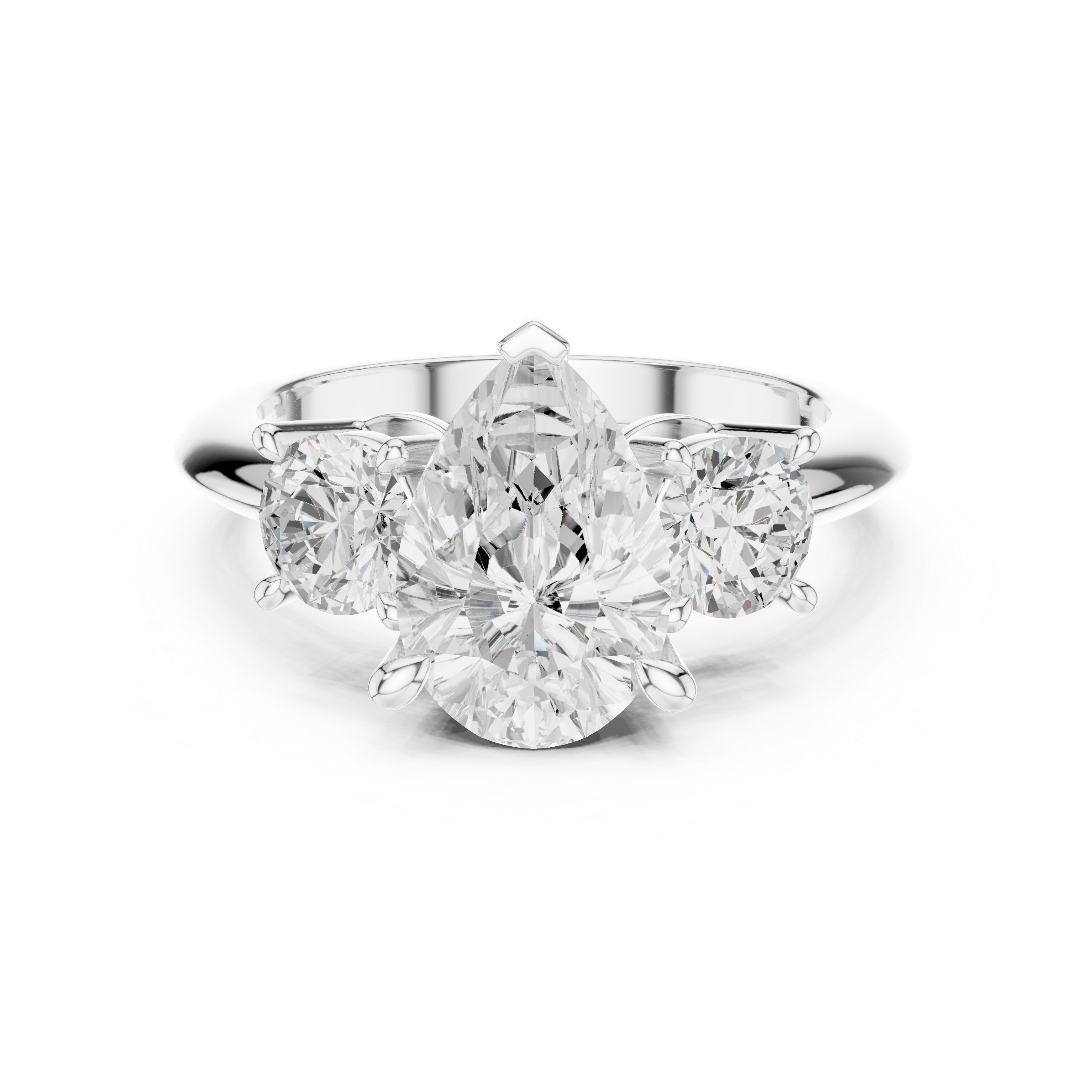 Gentle Charm Lab Grown Diamond Ring