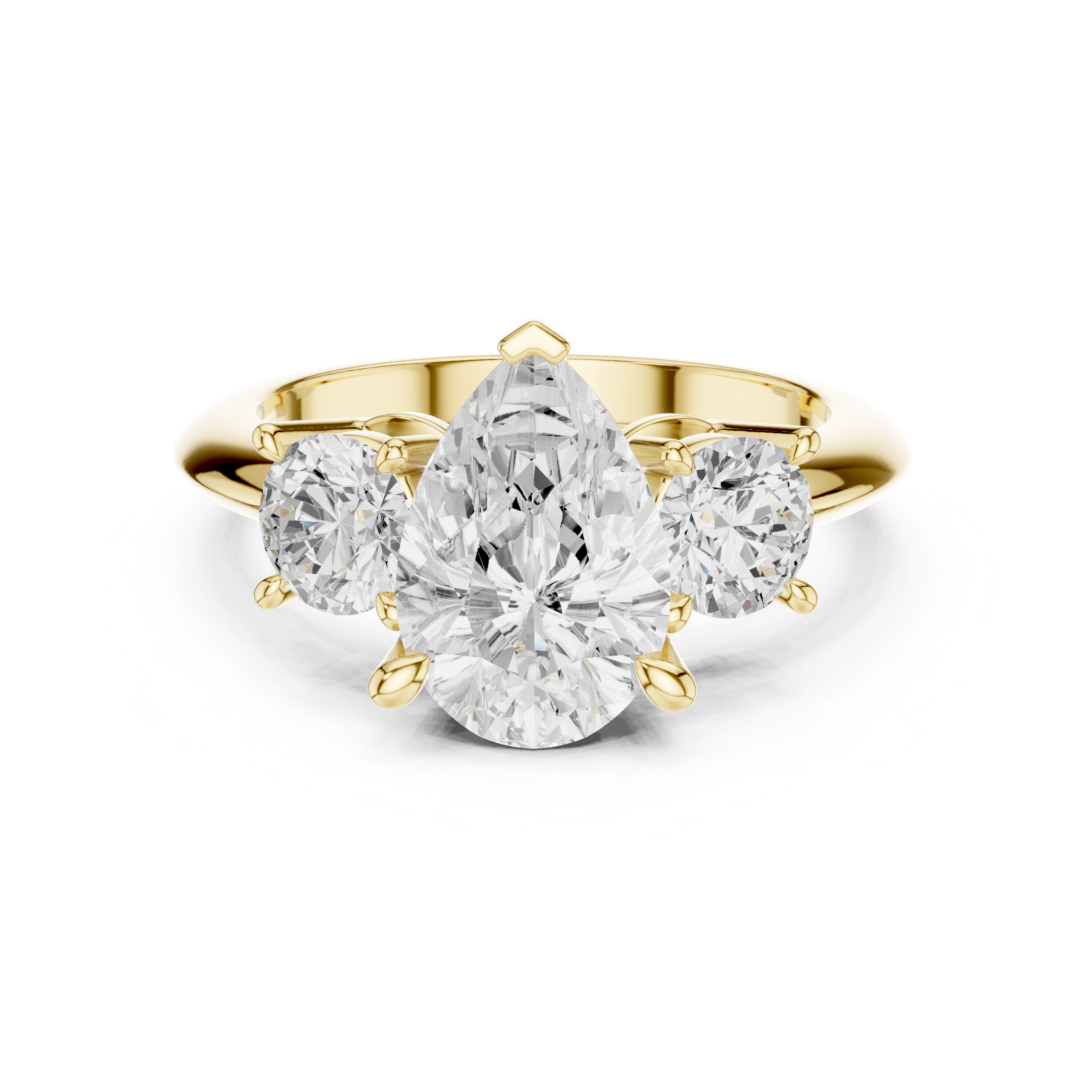 Gentle Charm Lab Grown Diamond Ring