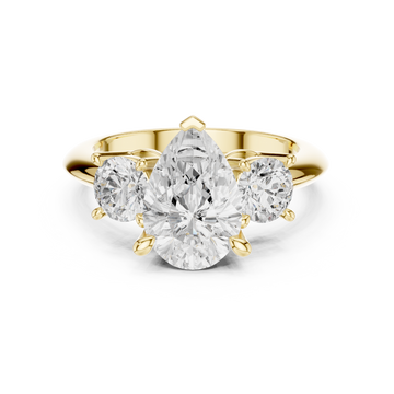 Gentle Charm Lab Grown Diamond Ring
