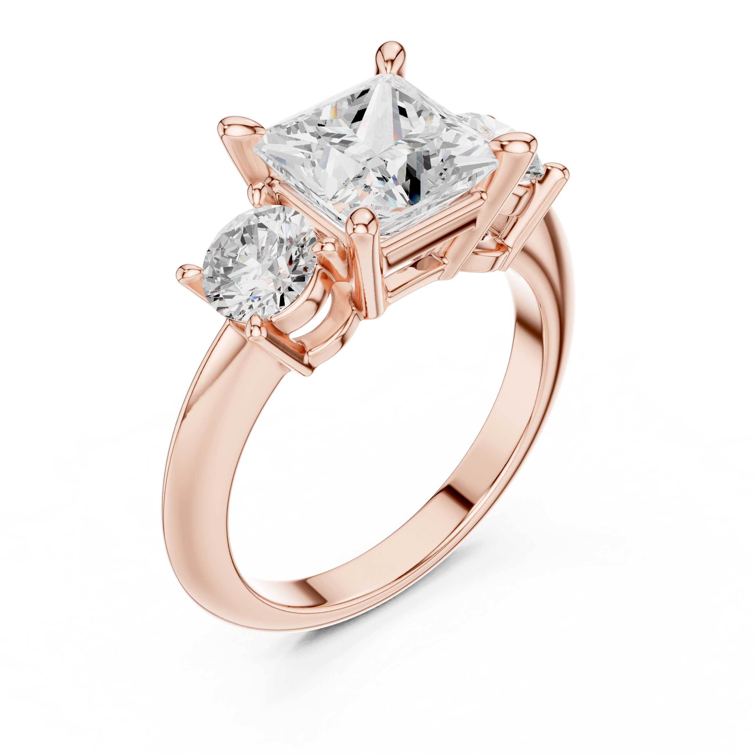Charming Light Lab Grown Diamond Ring