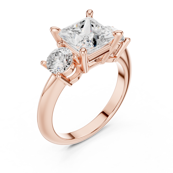 Charming Light Lab Grown Diamond Ring
