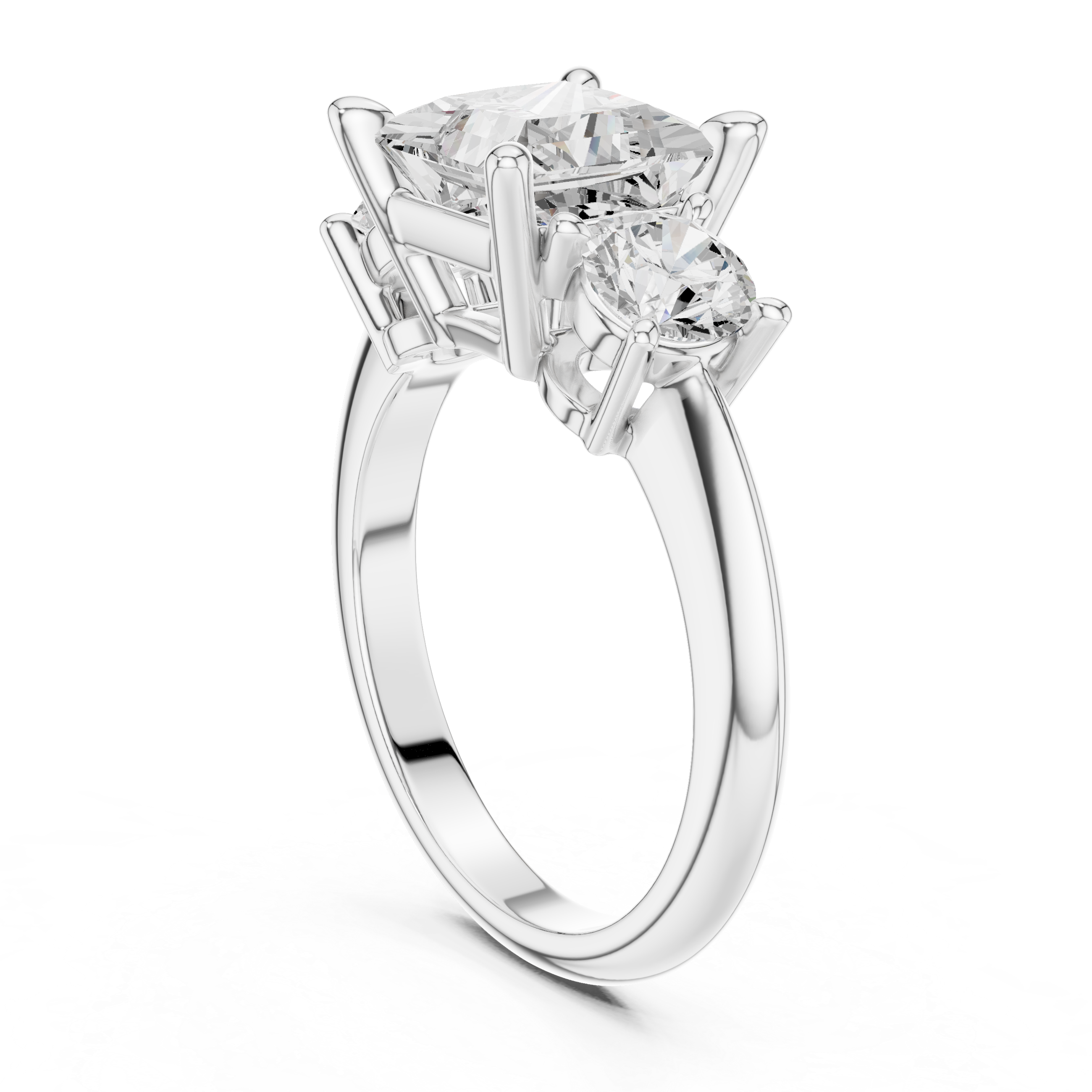 Charming Light Lab Grown Diamond Ring