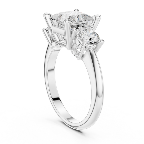 Charming Light Lab Grown Diamond Ring