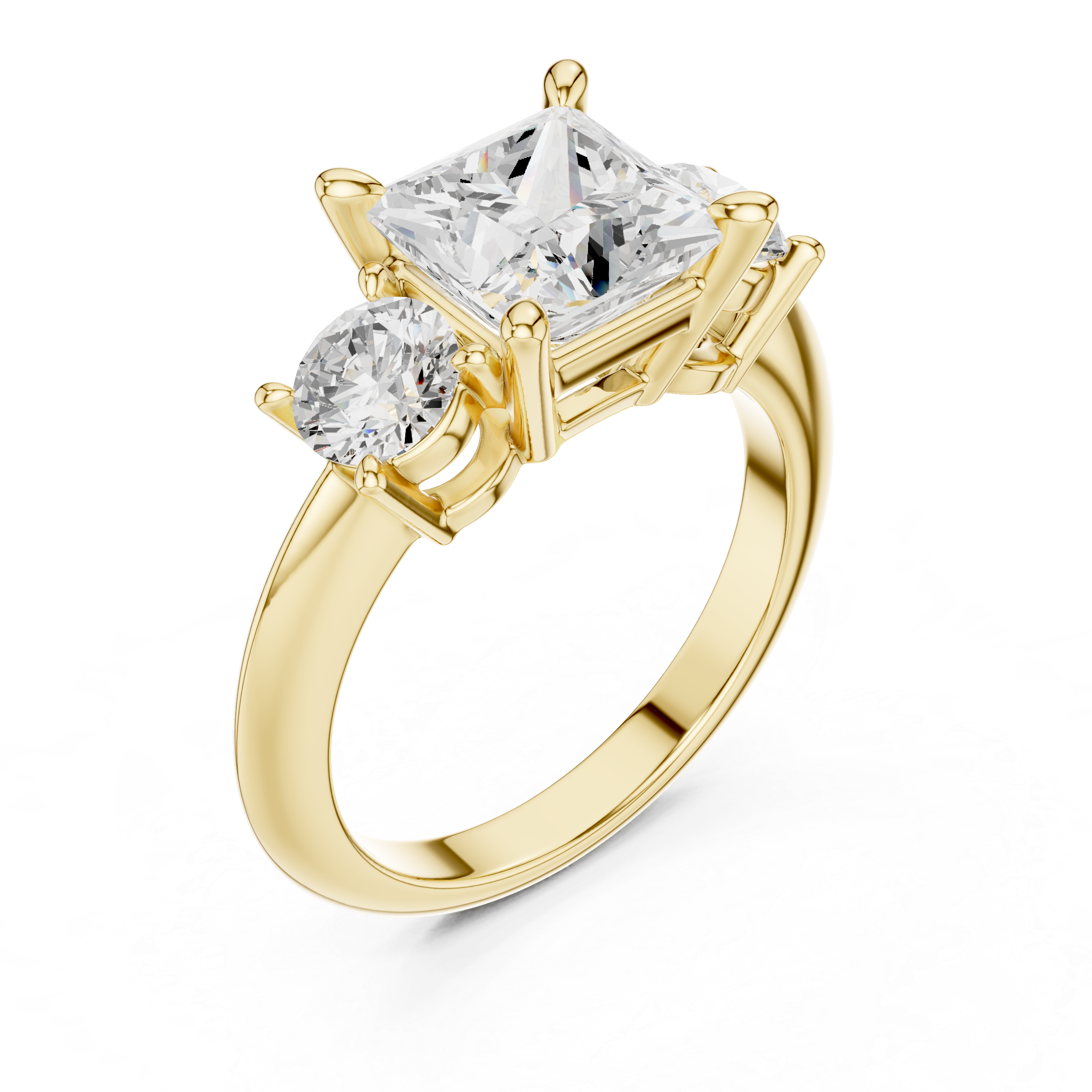 Charming Light Lab Grown Diamond Ring