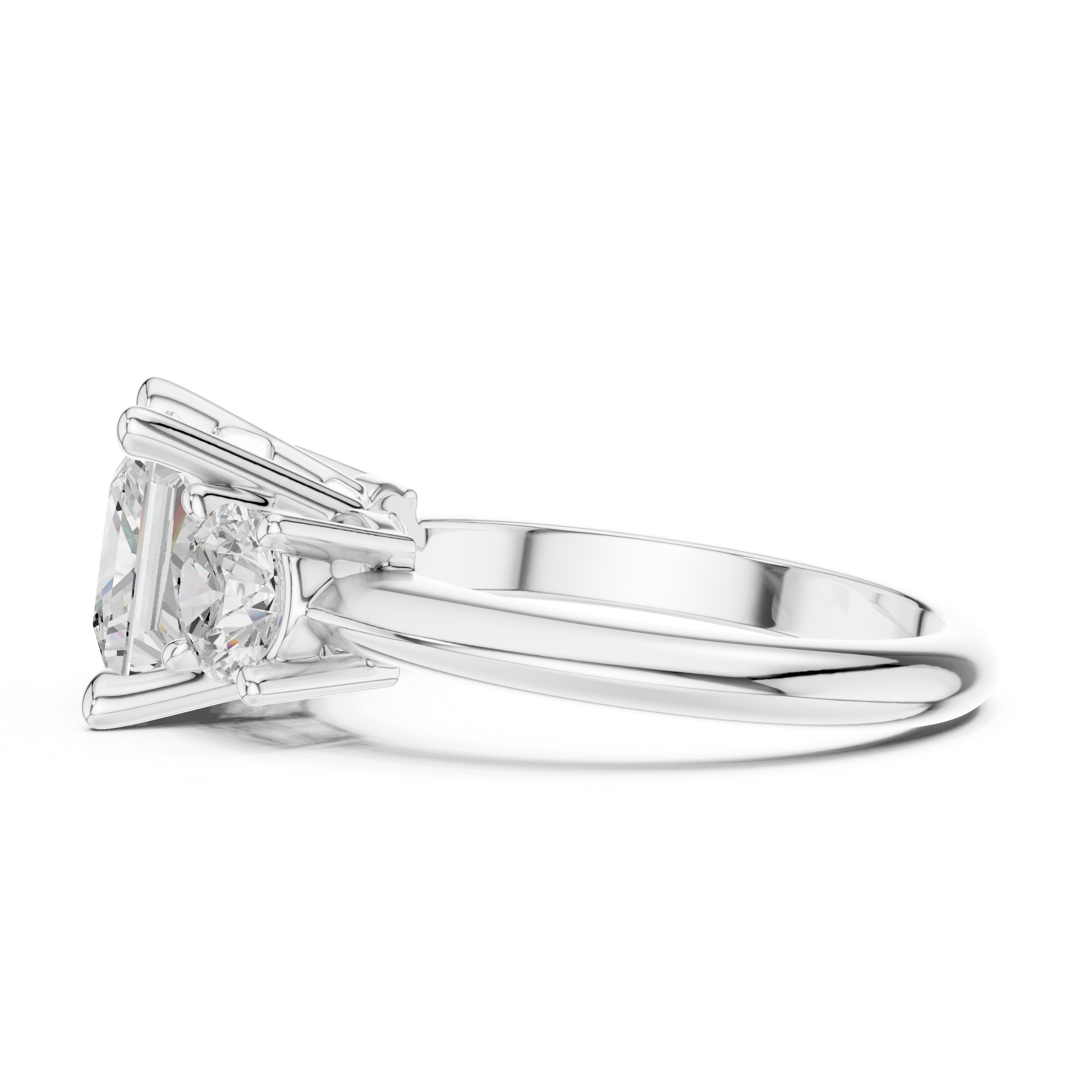 Charming Light Lab Grown Diamond Ring