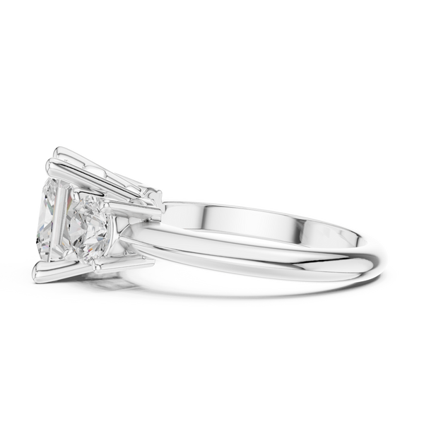 Charming Light Lab Grown Diamond Ring