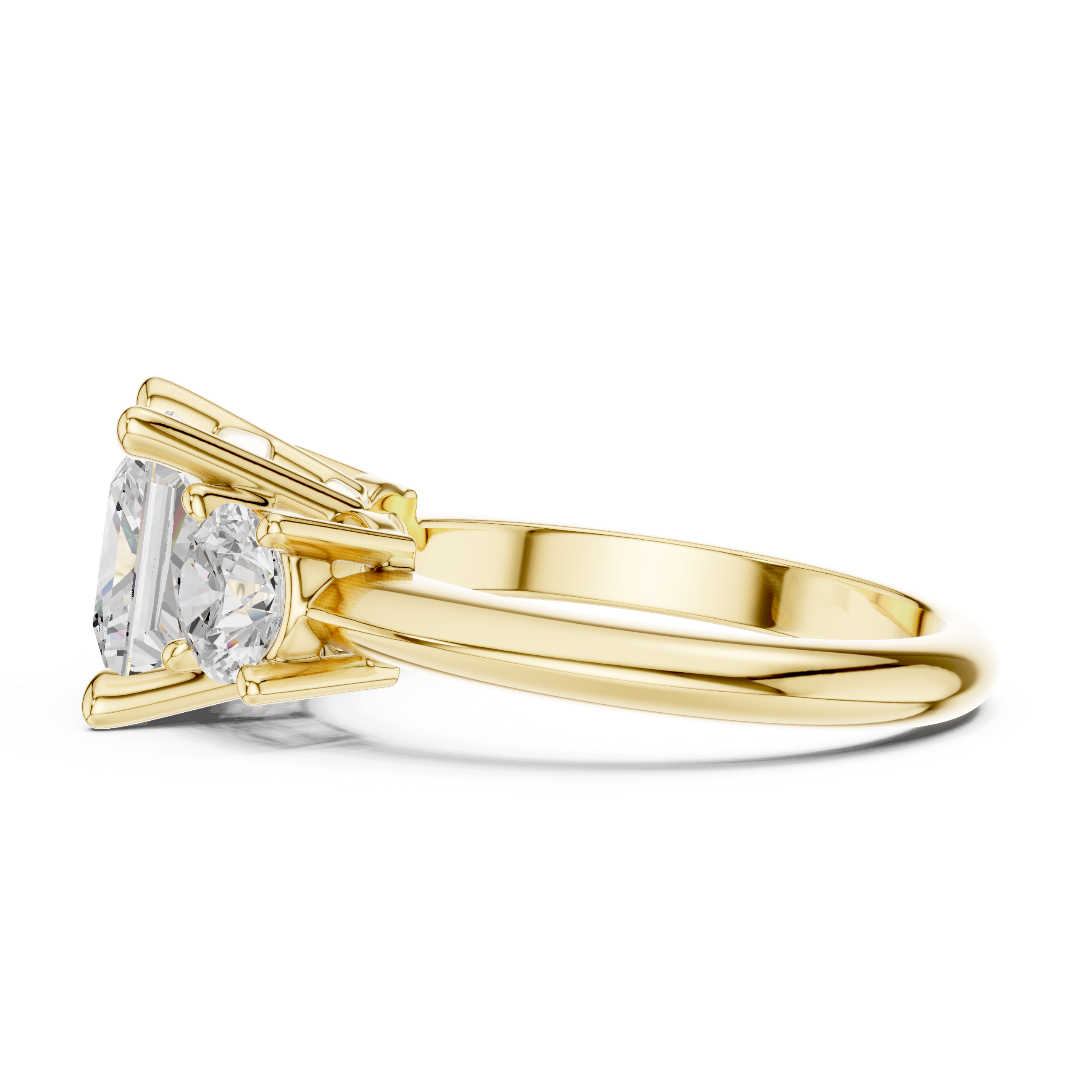 Charming Light Lab Grown Diamond Ring
