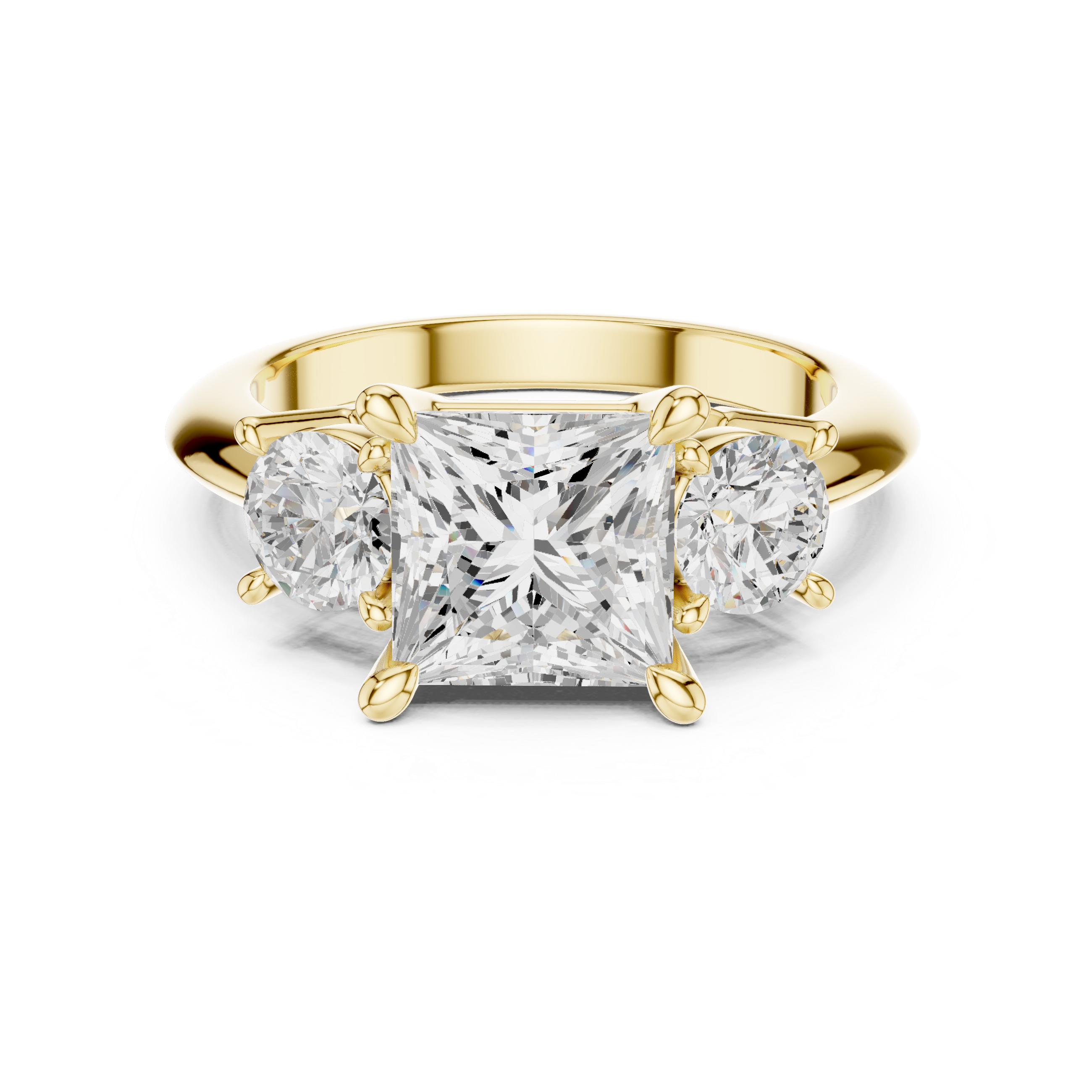 Charming Light Lab Grown Diamond Ring