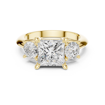 Charming Light Lab Grown Diamond Ring