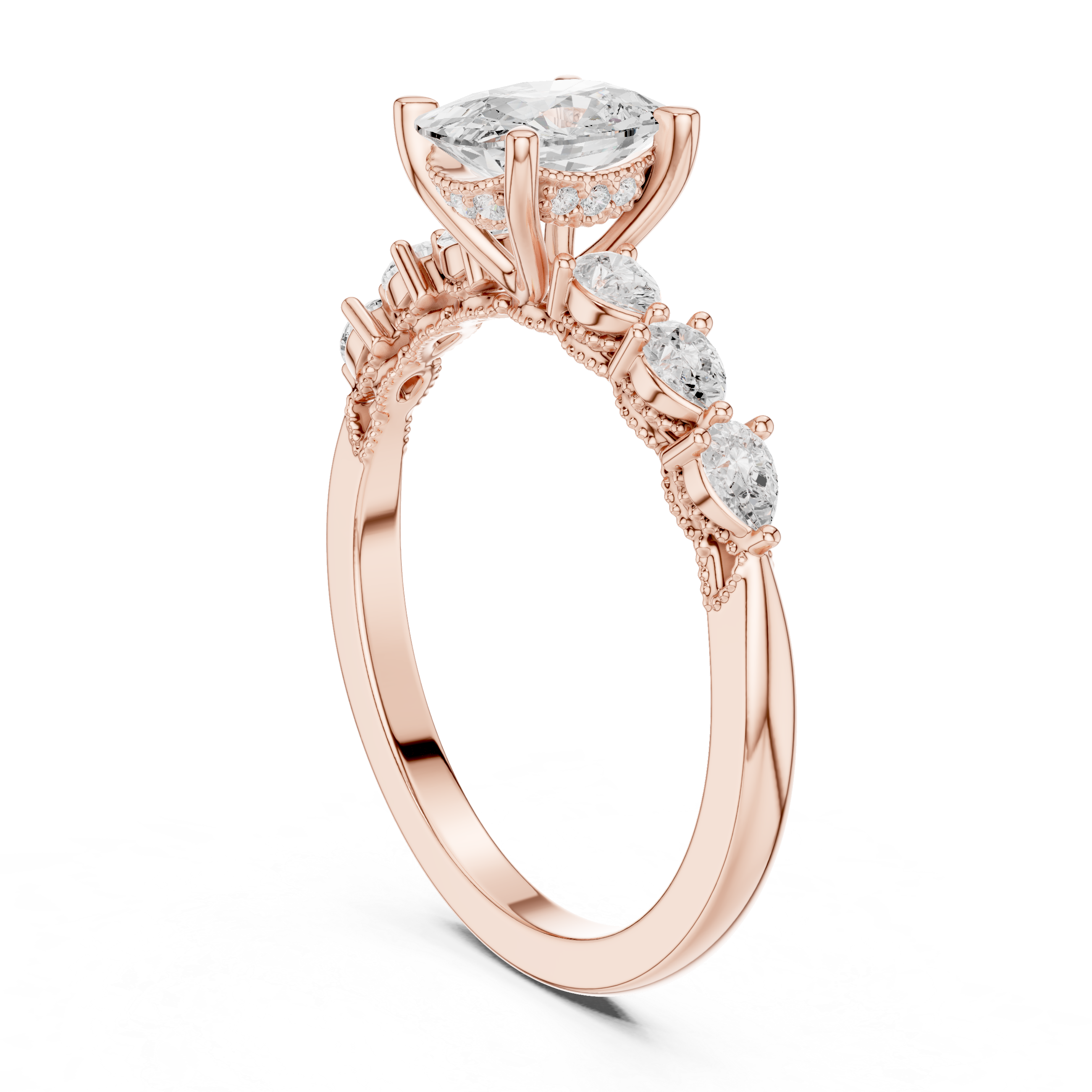 Moonlit Spark Lab Grown Diamond Ring