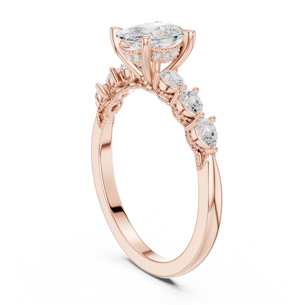 Moonlit Spark Lab Grown Diamond Ring