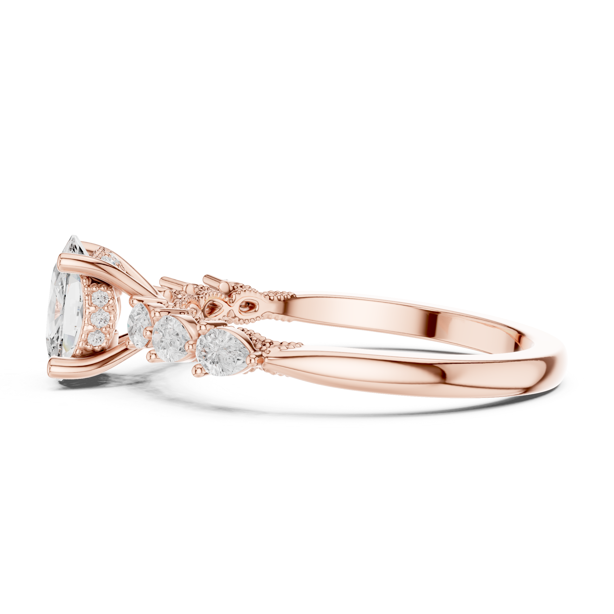 Moonlit Spark Lab Grown Diamond Ring