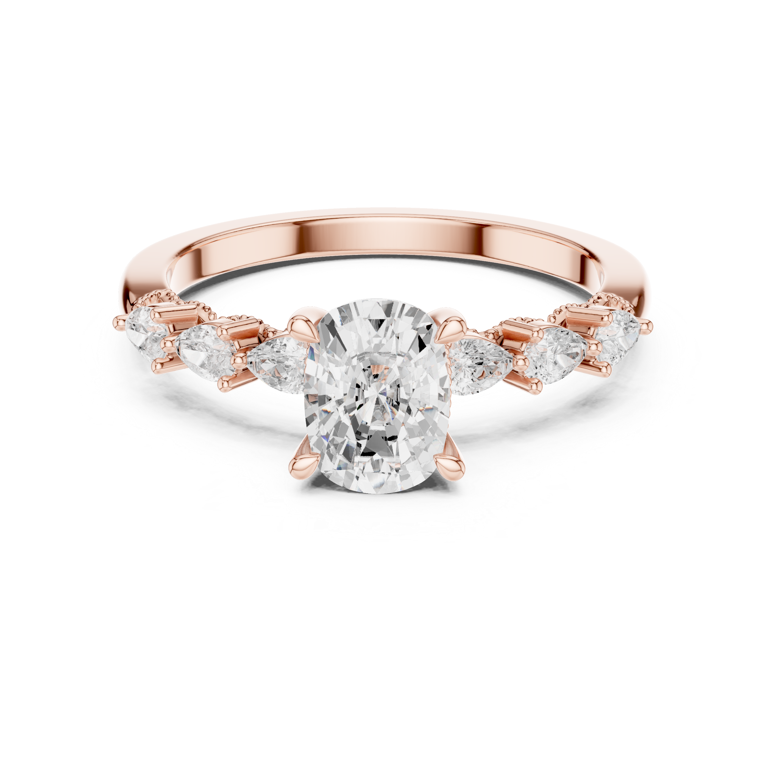 Moonlit Spark Lab Grown Diamond Ring