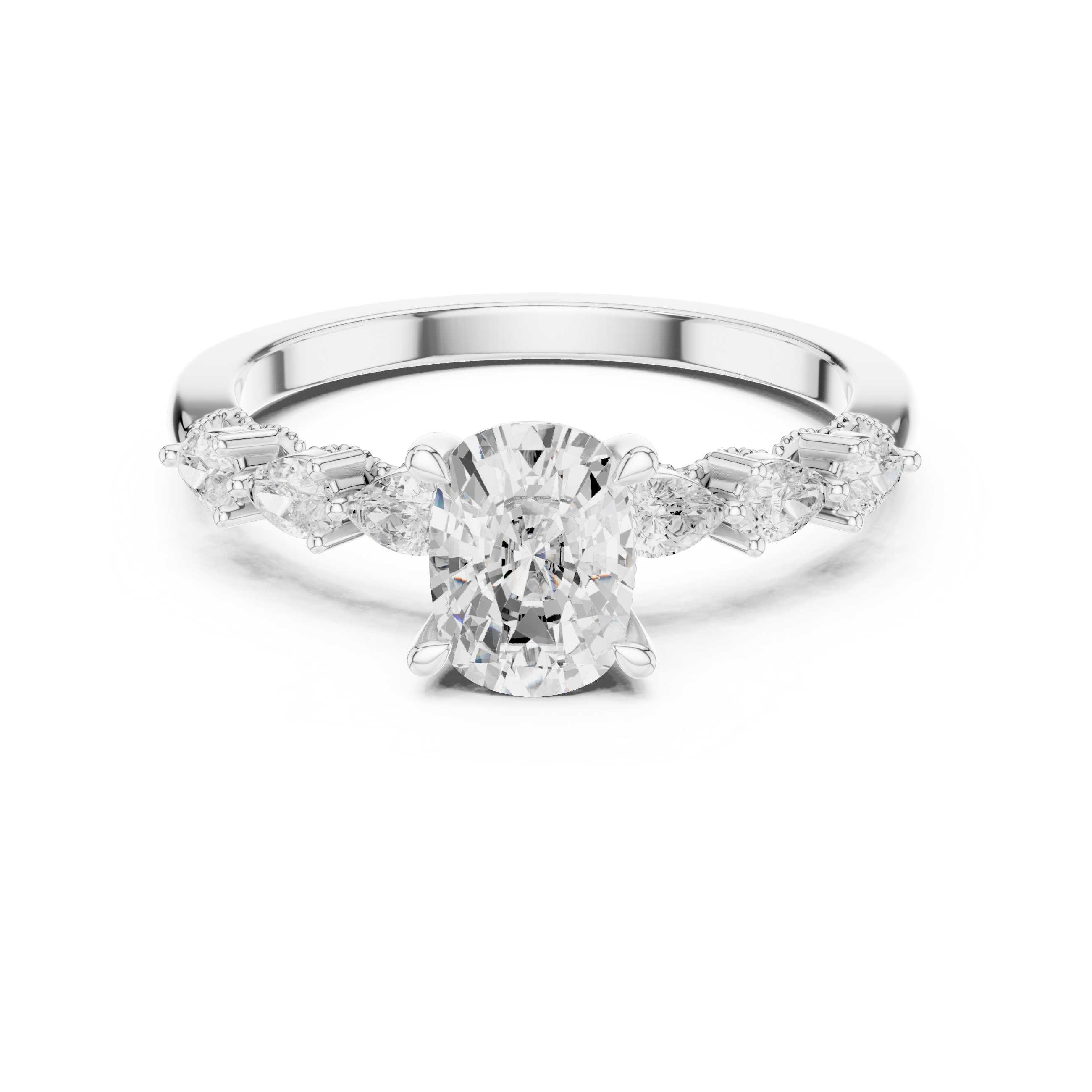 Moonlit Spark Lab Grown Diamond Ring