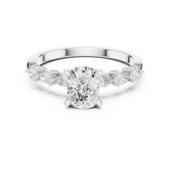 Moonlit Spark Lab Grown Diamond Ring