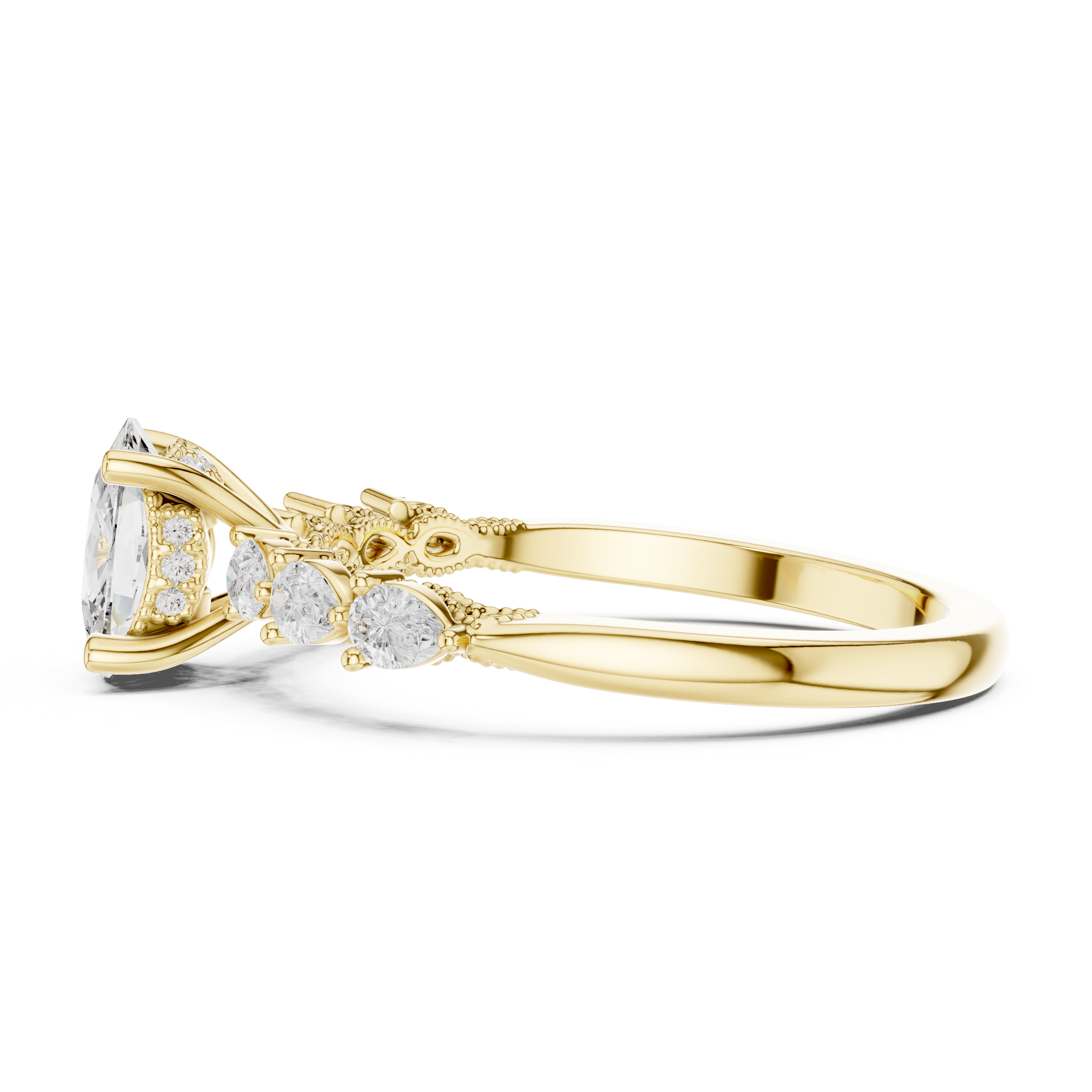 Moonlit Spark Lab Grown Diamond Ring