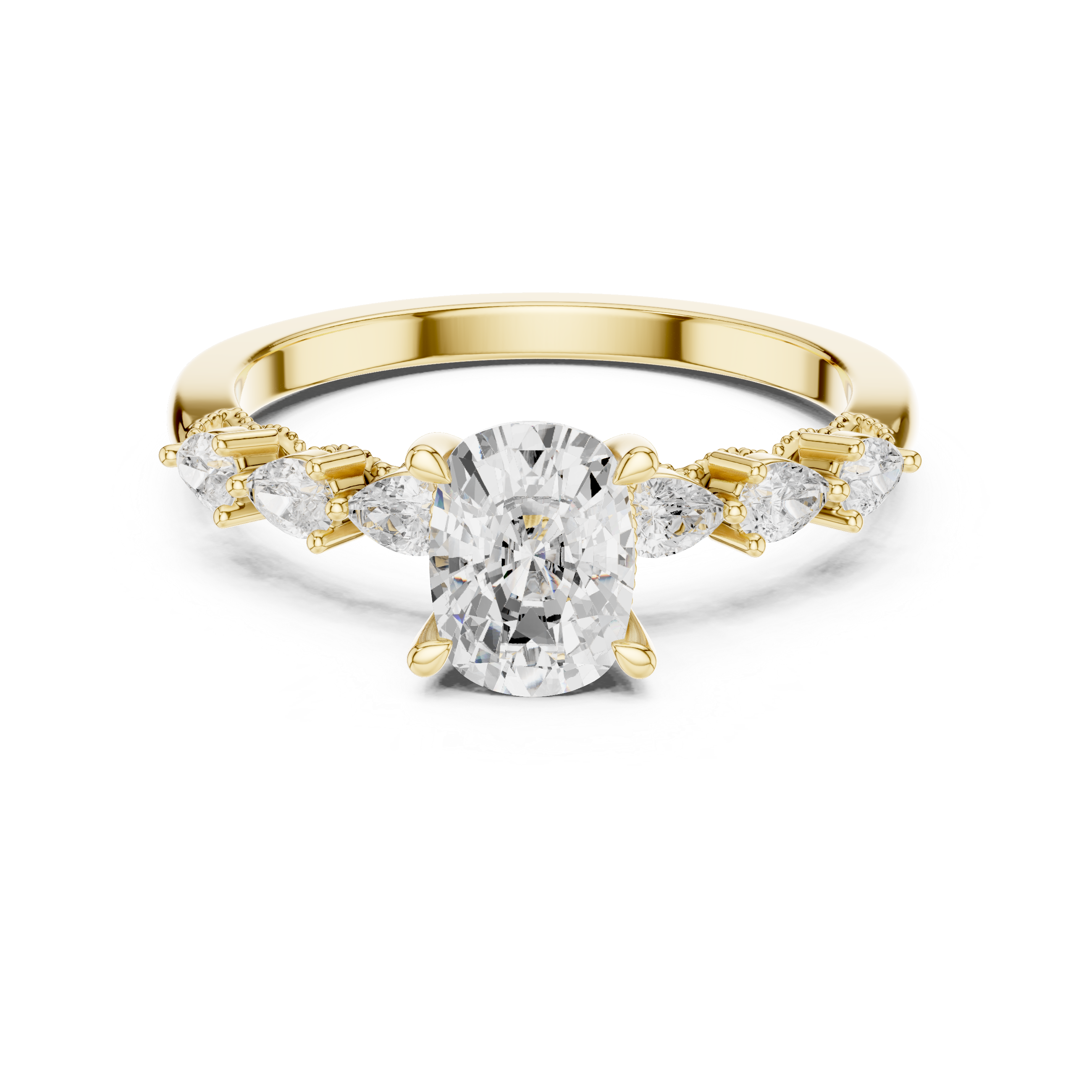 Moonlit Spark Lab Grown Diamond Ring