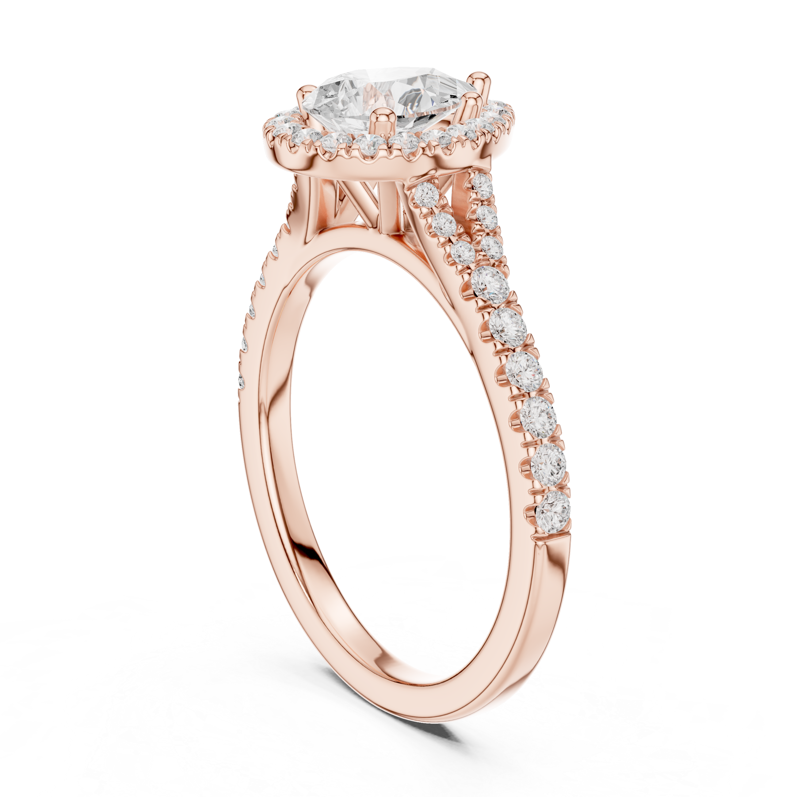Romantic Glow Lab Grown Diamond Ring