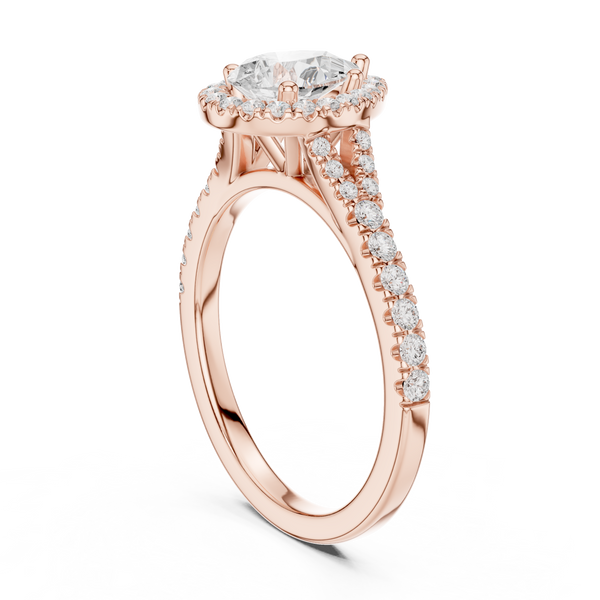 Romantic Glow Lab Grown Diamond Ring