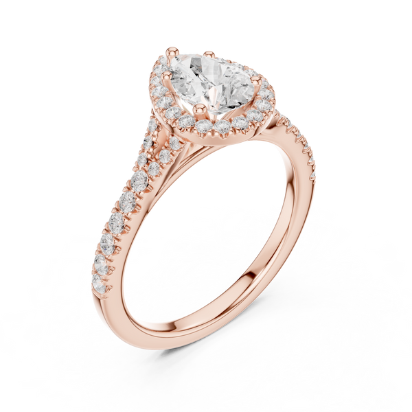 Romantic Glow Lab Grown Diamond Ring