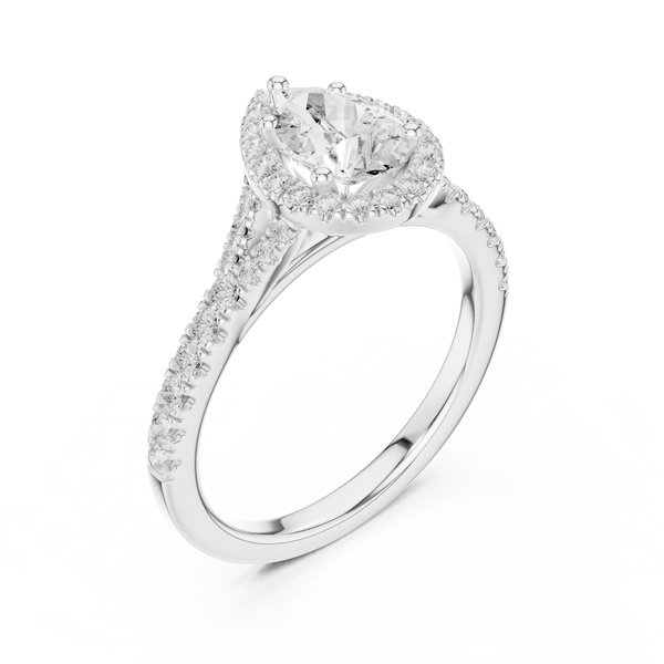 Romantic Glow Lab Grown Diamond Ring