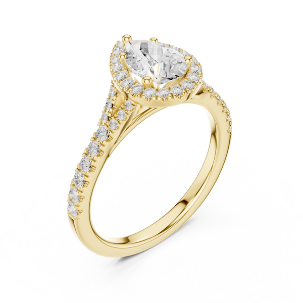 Romantic Glow Lab Grown Diamond Ring