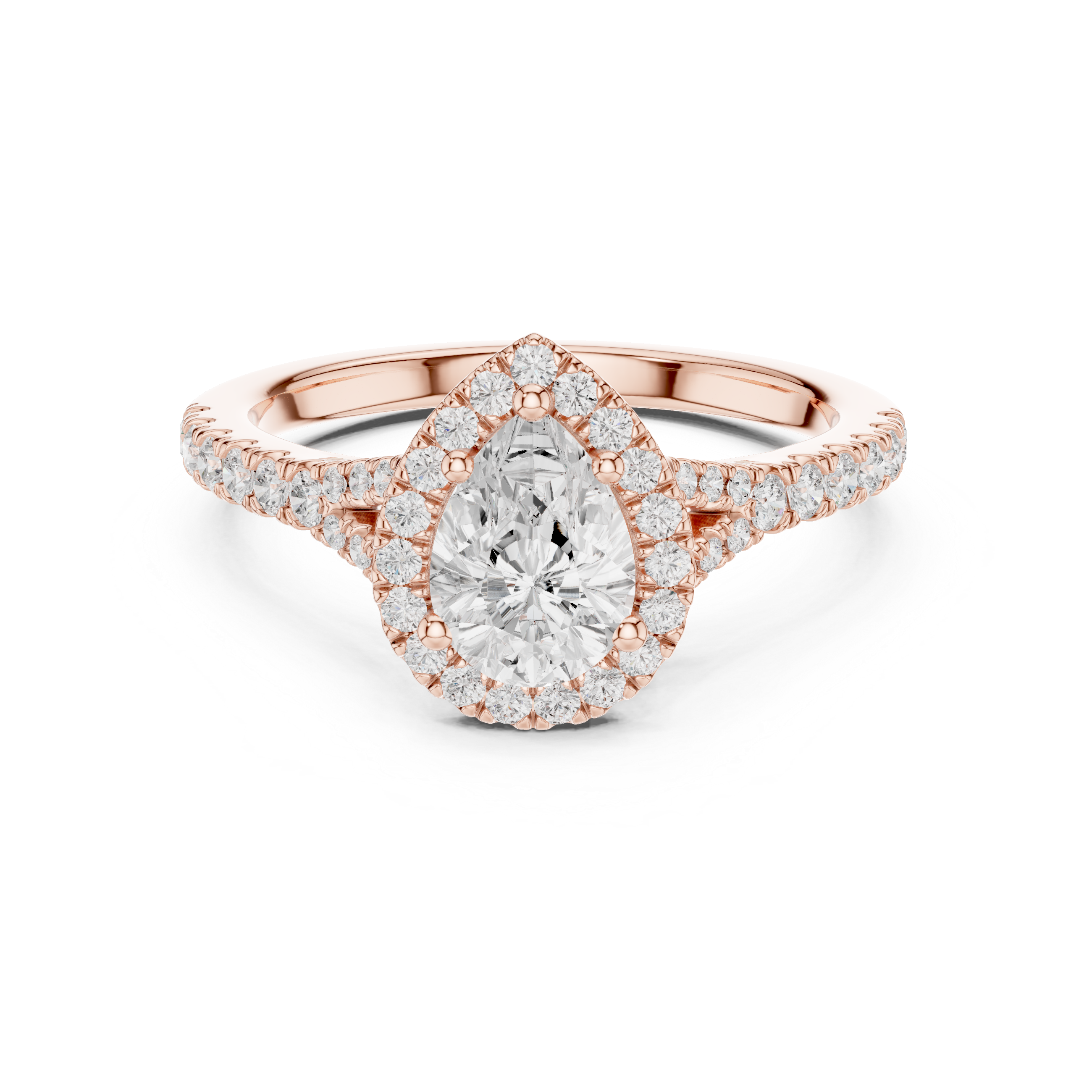 Romantic Glow Lab Grown Diamond Ring