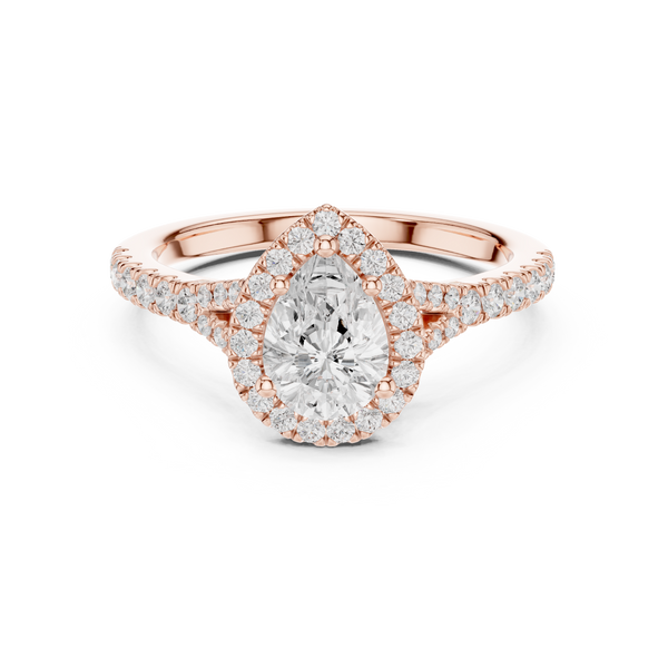 Romantic Glow Lab Grown Diamond Ring