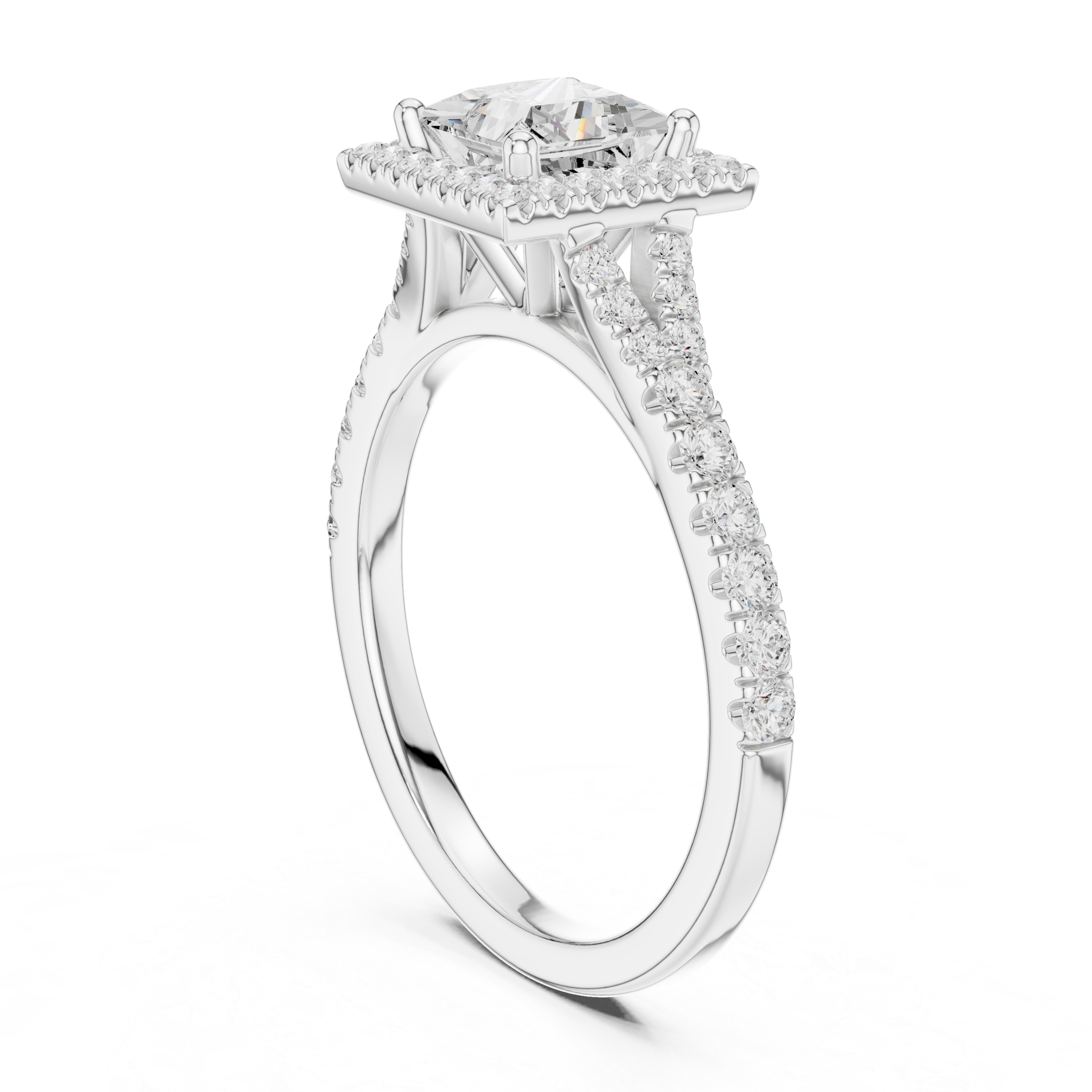 Golden Elegance Lab Grown Diamond Ring