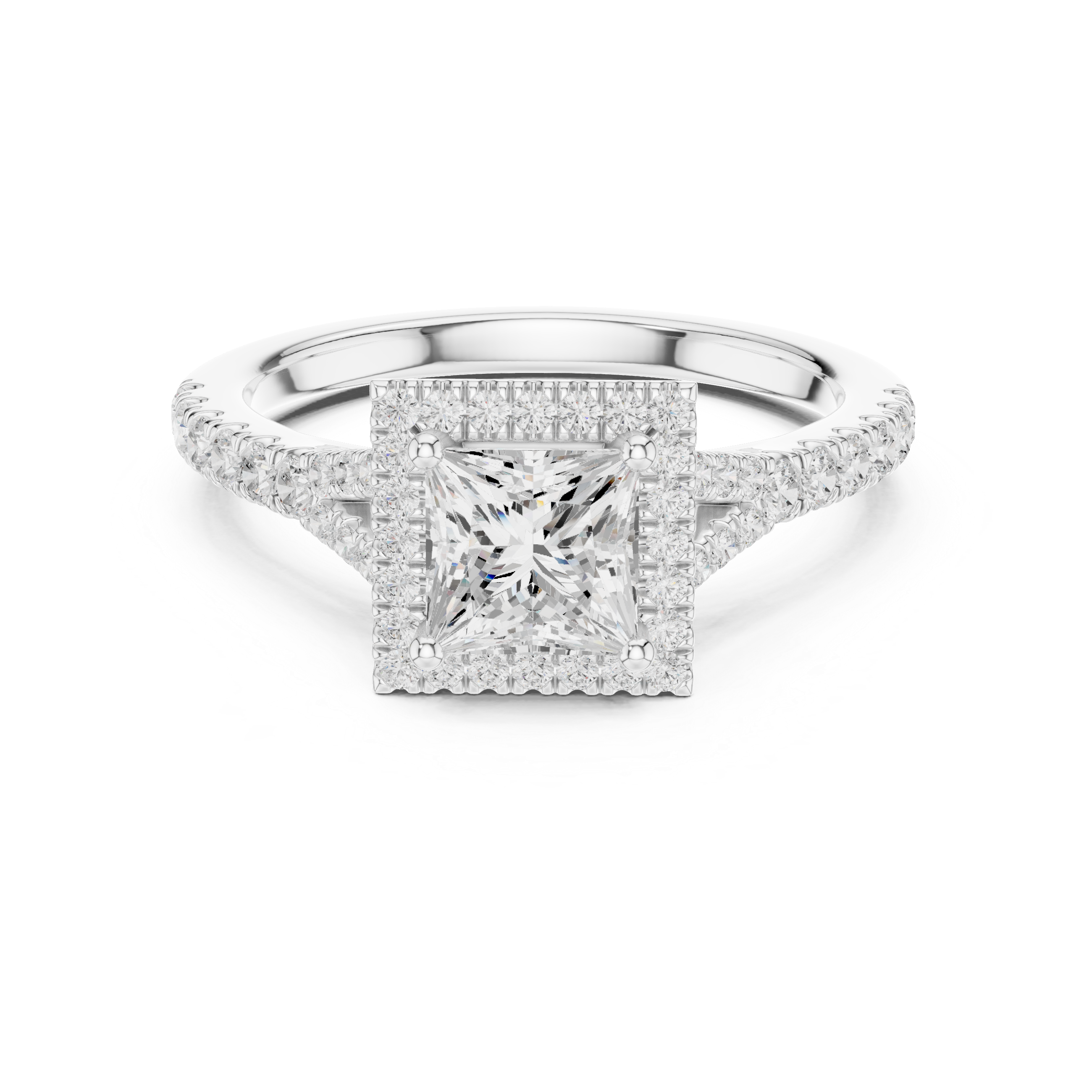 Golden Elegance Lab Grown Diamond Ring