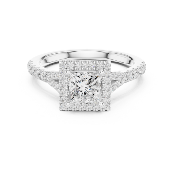 Golden Elegance Lab Grown Diamond Ring