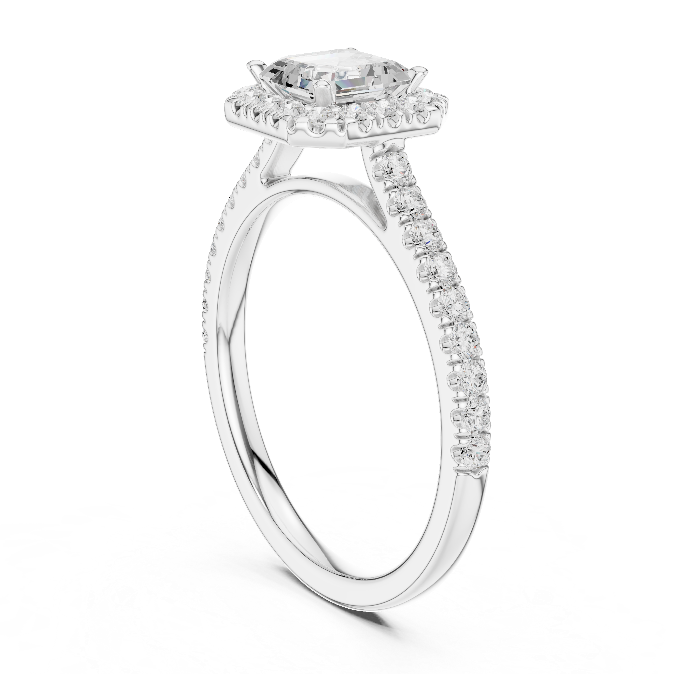 Elegant Whisper Lab Grown Diamond Ring
