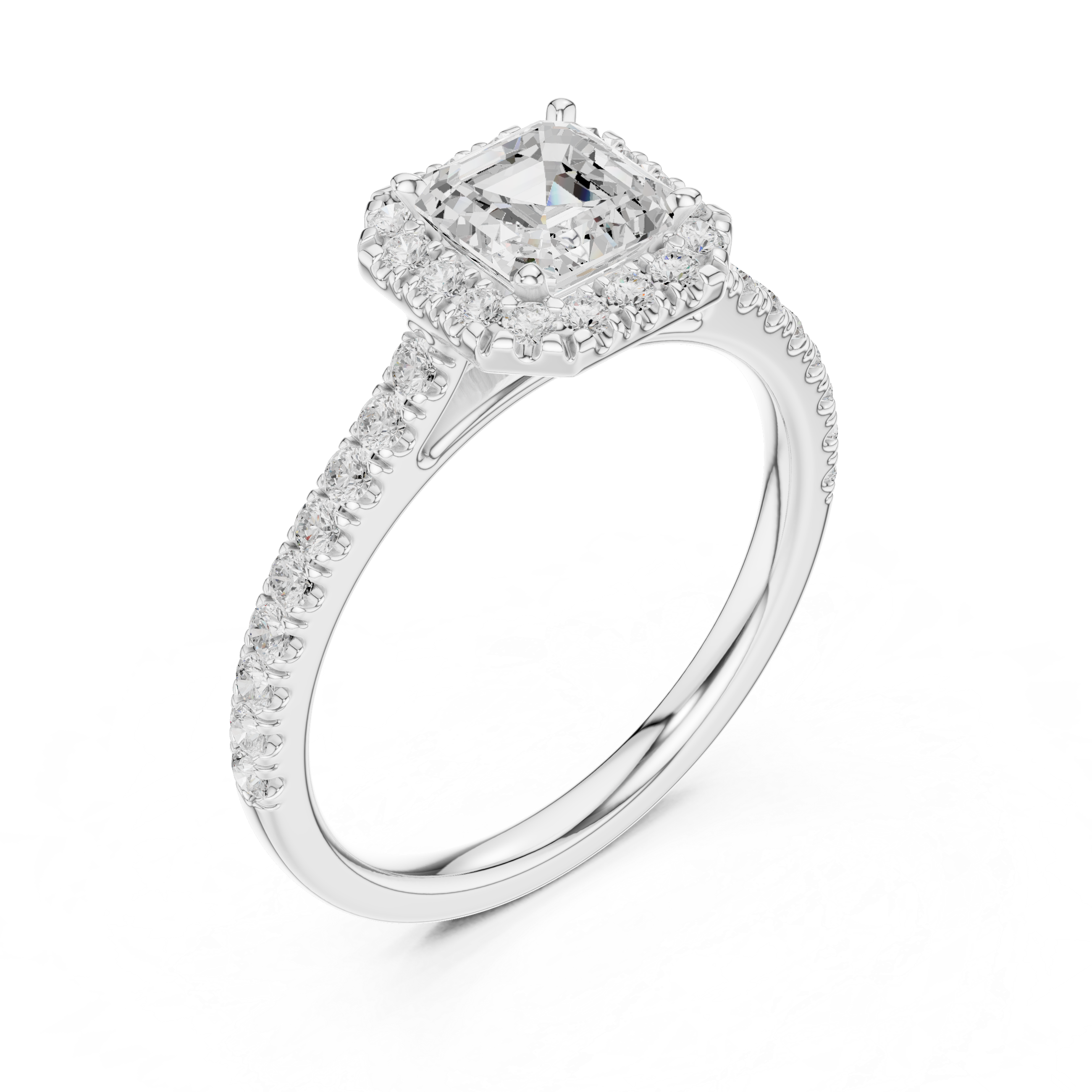 Elegant Whisper Lab Grown Diamond Ring