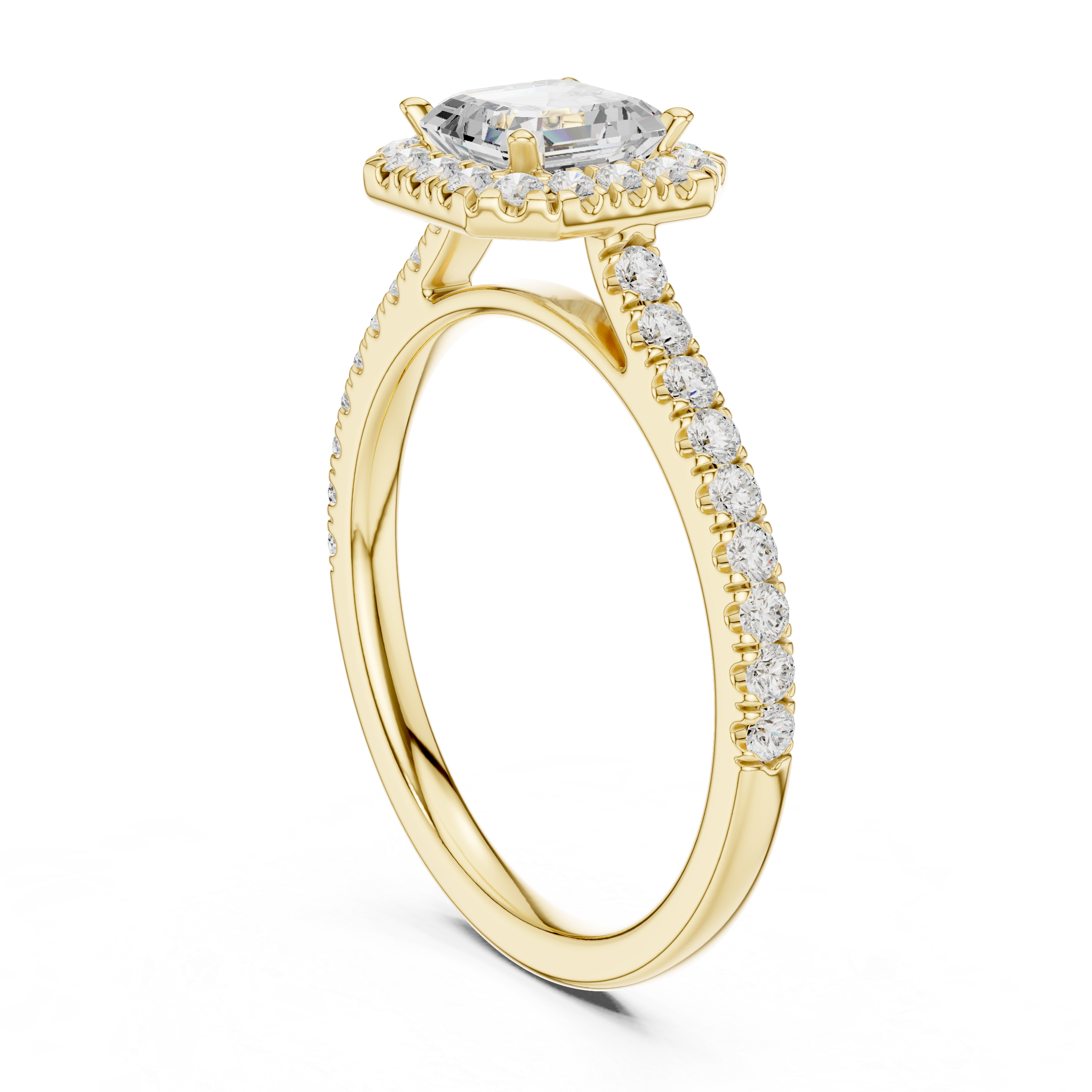 Elegant Whisper Lab Grown Diamond Ring