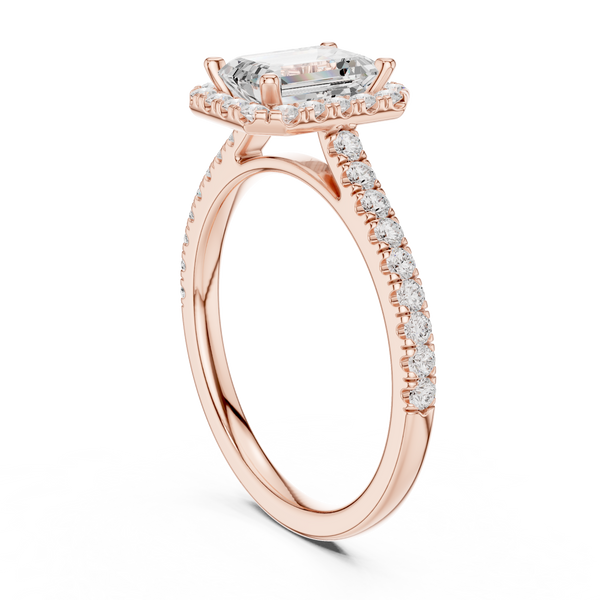 Floral Spark Lab Grown Diamond Ring