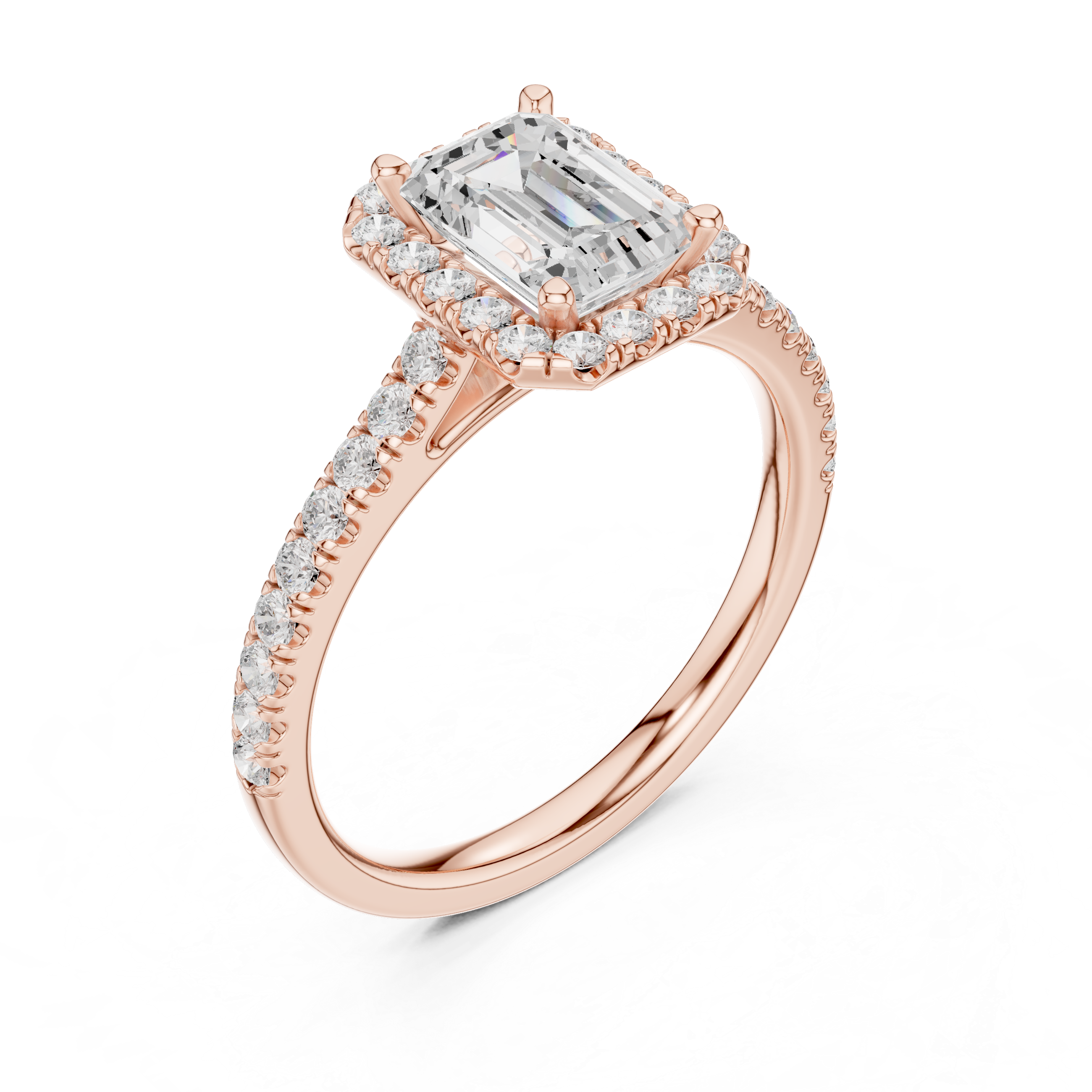 Floral Spark Lab Grown Diamond Ring