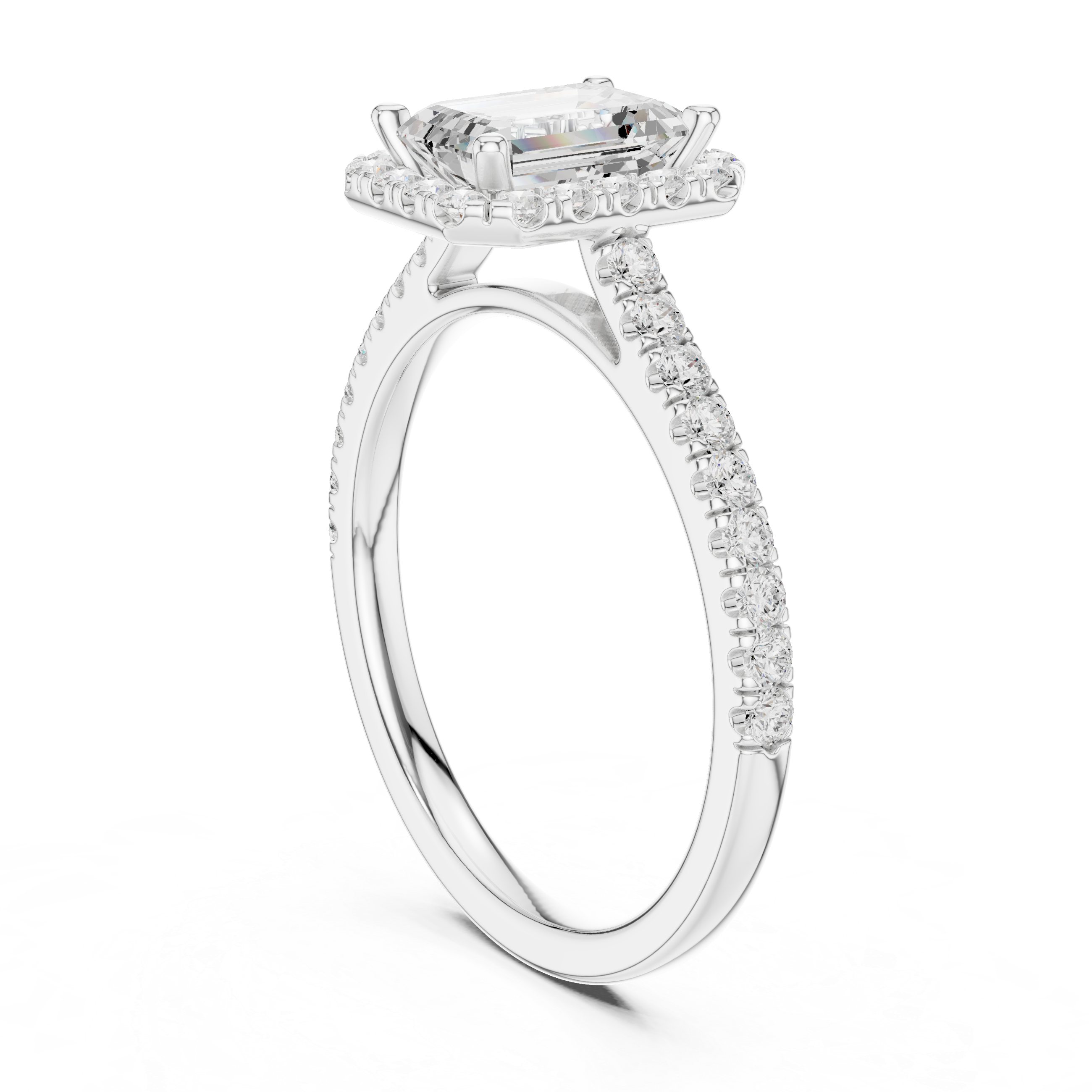 Floral Spark Lab Grown Diamond Ring