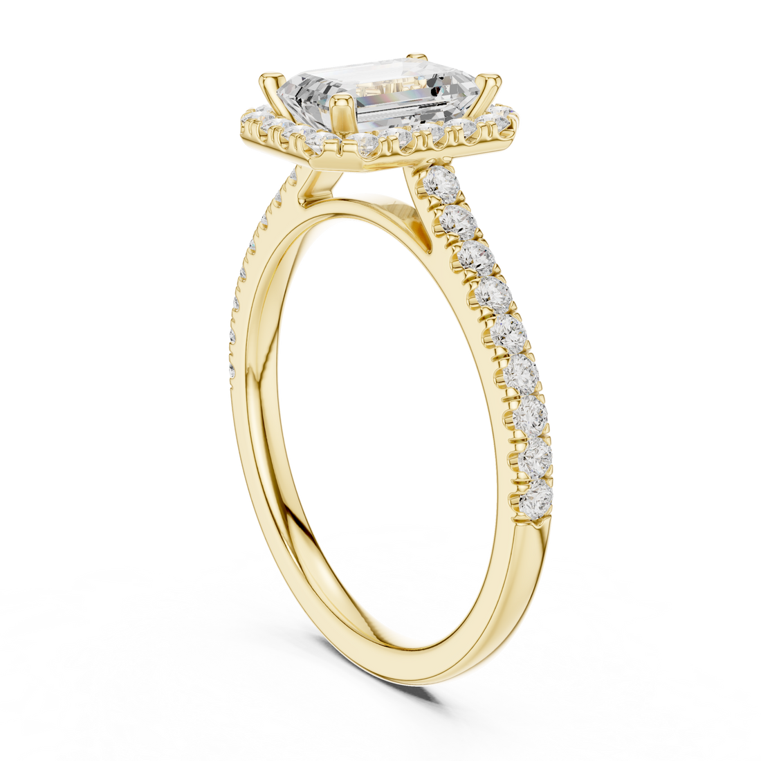 Floral Spark Lab Grown Diamond Ring