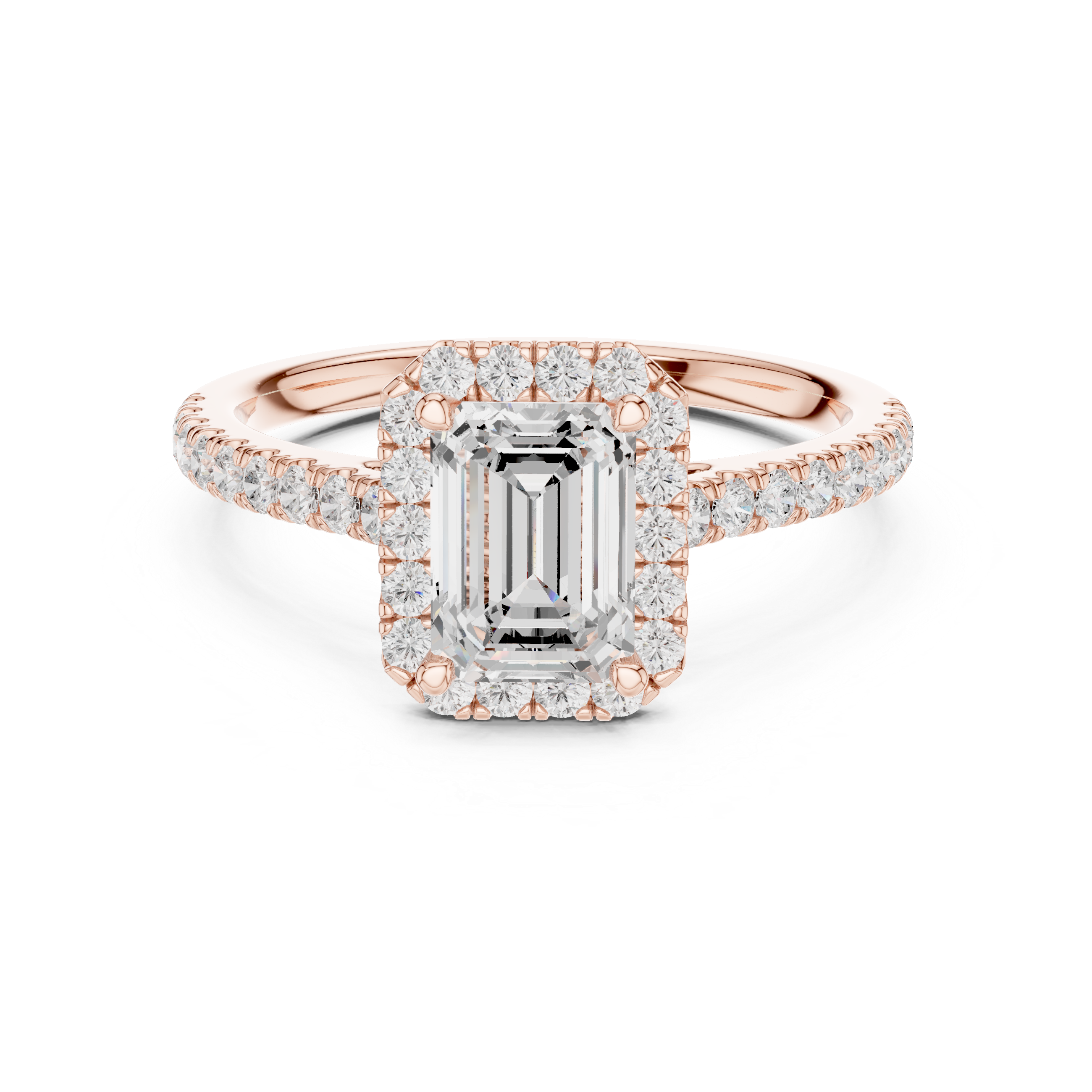 Floral Spark Lab Grown Diamond Ring