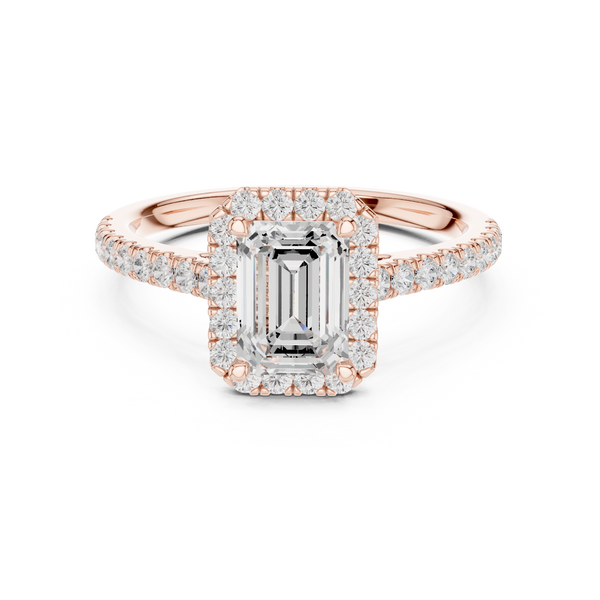 Floral Spark Lab Grown Diamond Ring
