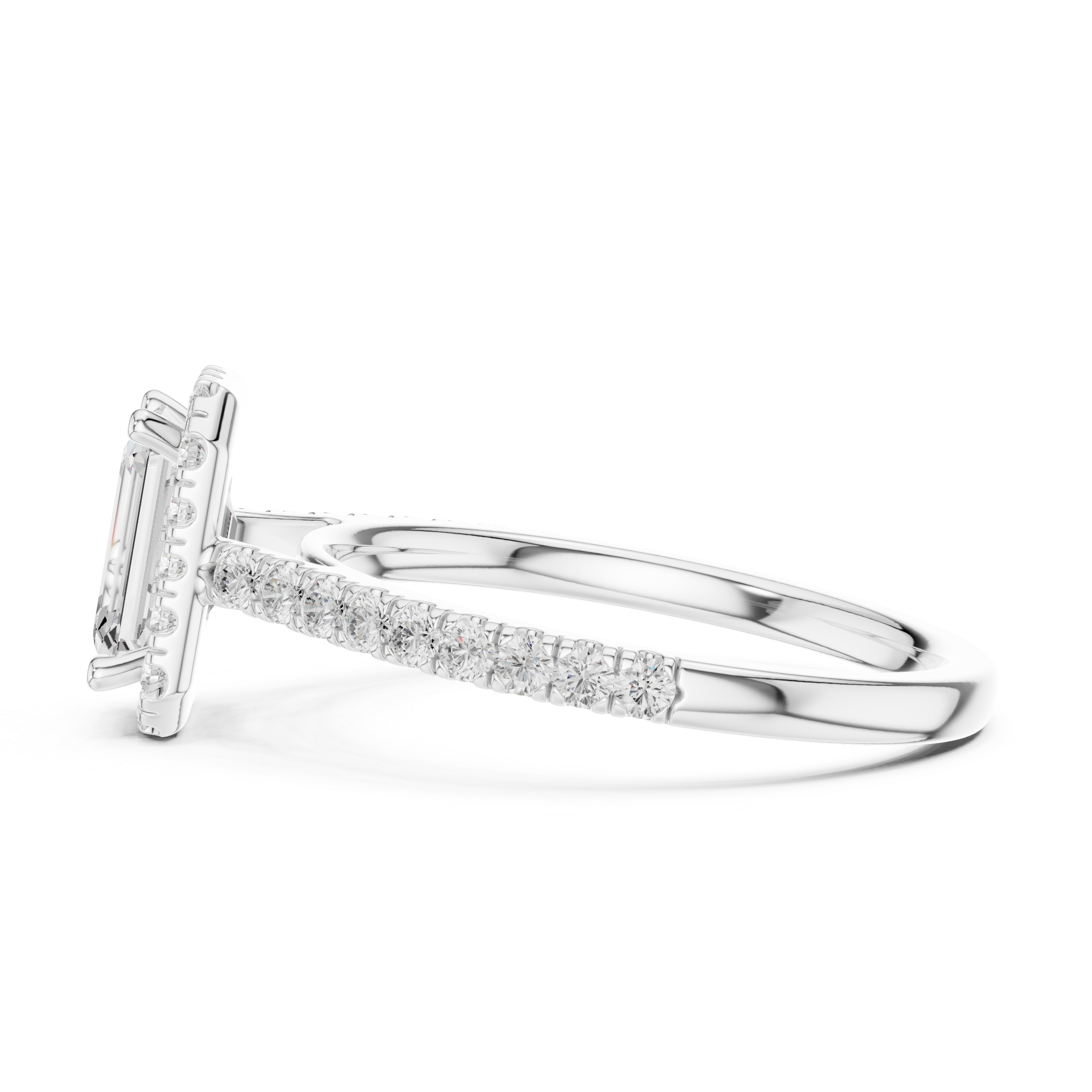 Floral Spark Lab Grown Diamond Ring
