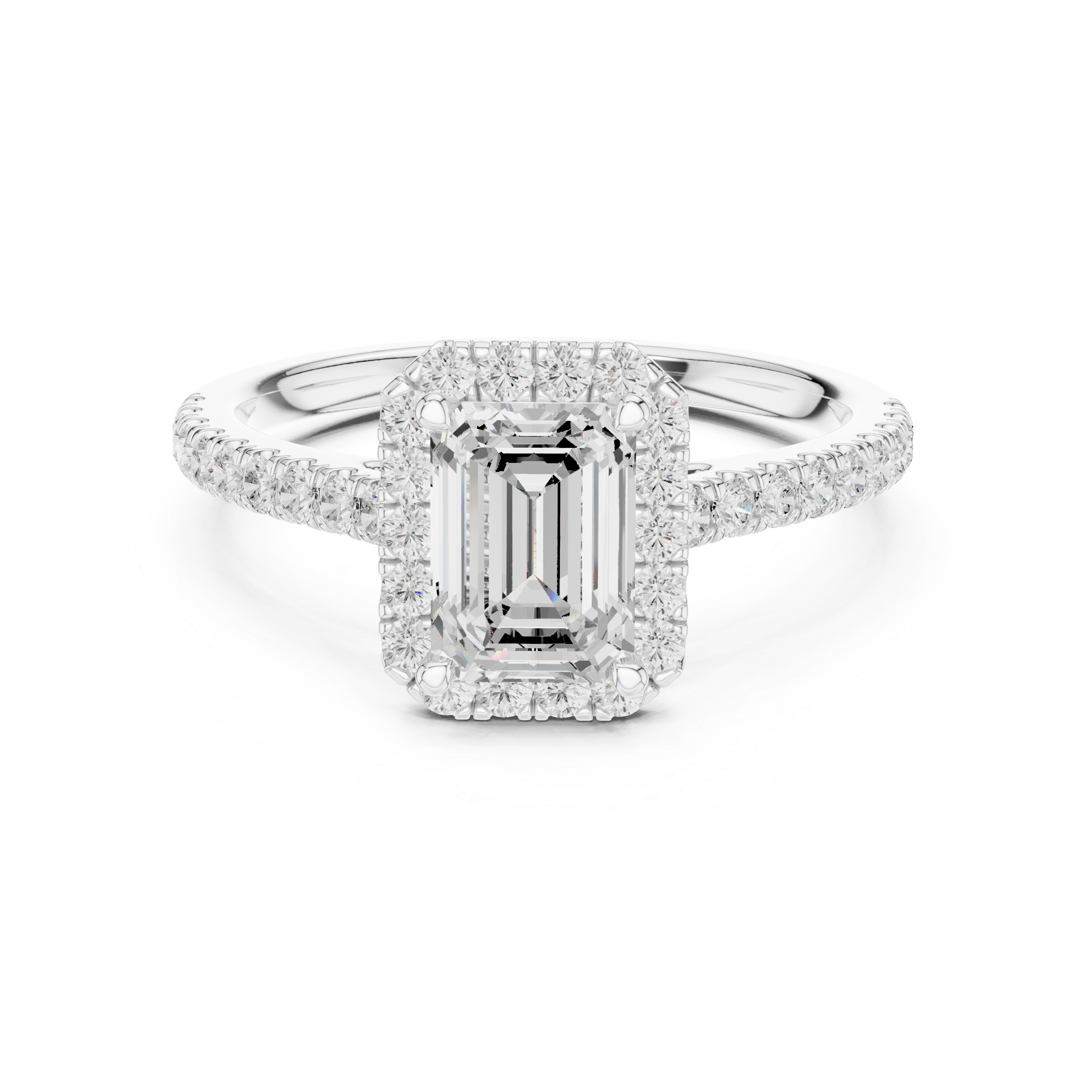 Floral Spark Lab Grown Diamond Ring