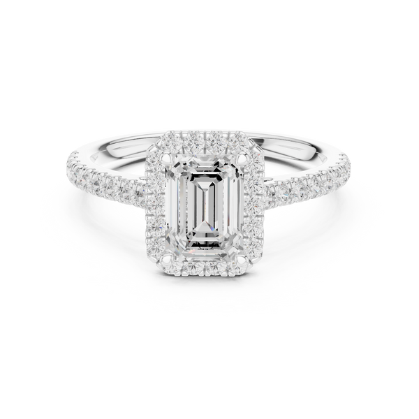 Floral Spark Lab Grown Diamond Ring