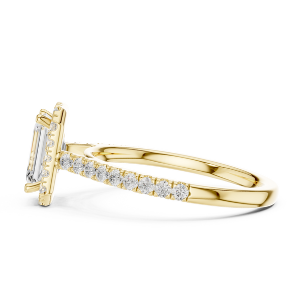 Floral Spark Lab Grown Diamond Ring