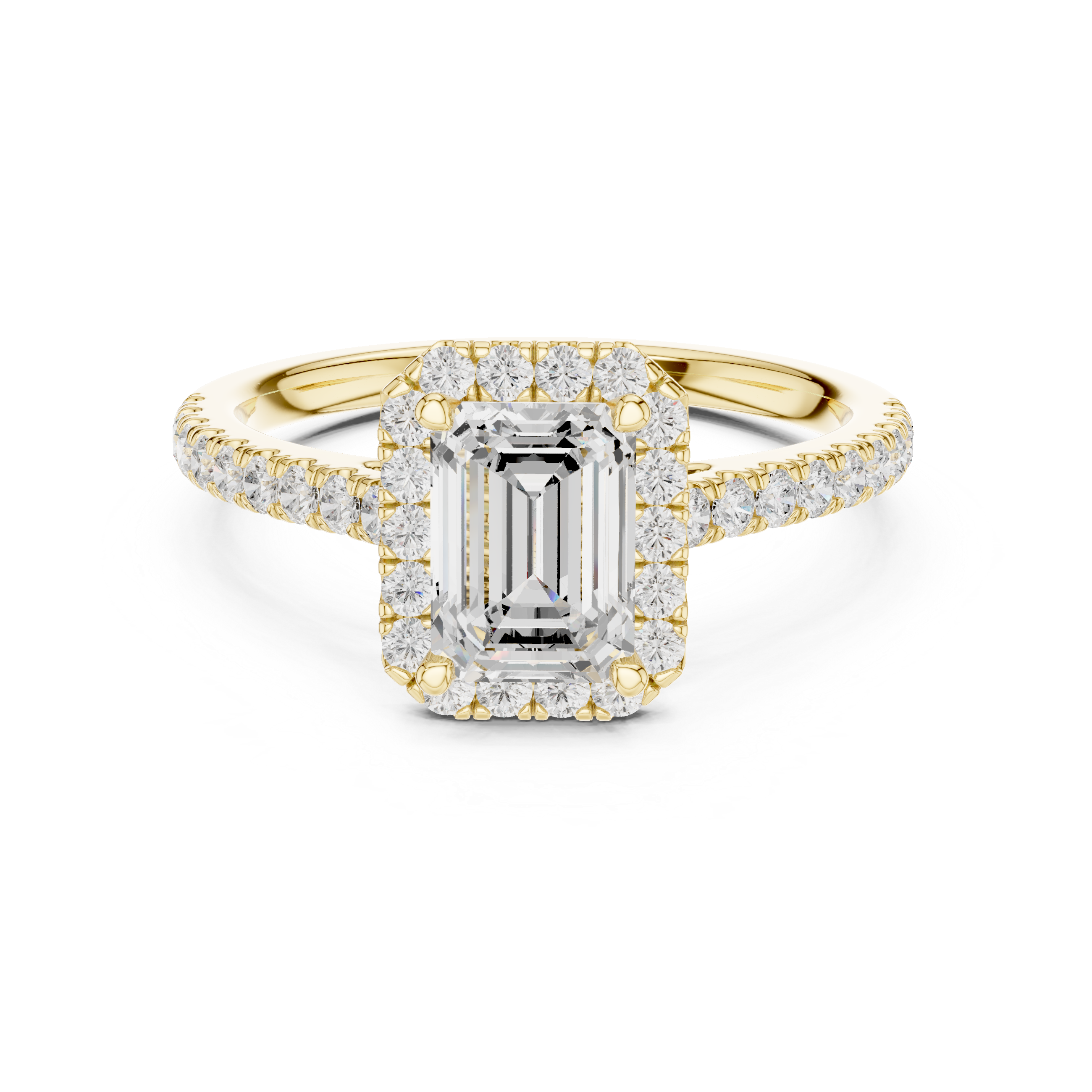 Floral Spark Lab Grown Diamond Ring