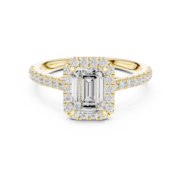 Floral Spark Lab Grown Diamond Ring